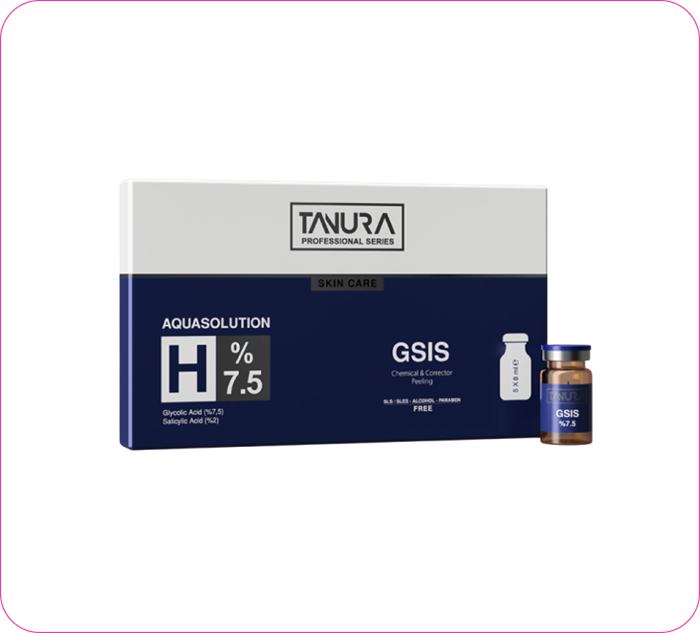 TNR151 Химический и корректирующий пилинг GSIS H 7,5% (AQUASOLUTION GSIS (H %7,5) 8 мл * 5шт 642170040812
