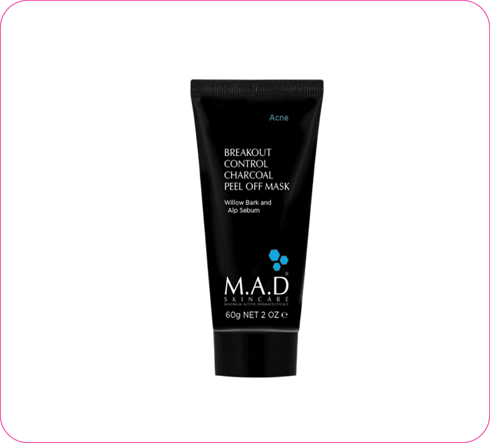 00411 Отшелушивающая маска-пленка PEEL OFF с углем pH 6.88 (Breakout Control Charcoal Black Peel Off Mask ) 240 гр 877391957782