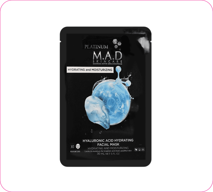 00698/1 Восстанавливающая маска-саше "Платинум" (Platinum Hyaluronic Acid Hydrating Facial Mask (1х3 967493864582