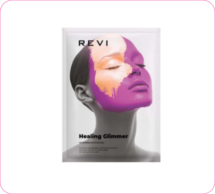 Реви Увлажняющая тканевая маска (HEALING glimmer) 2 мл 858836094792