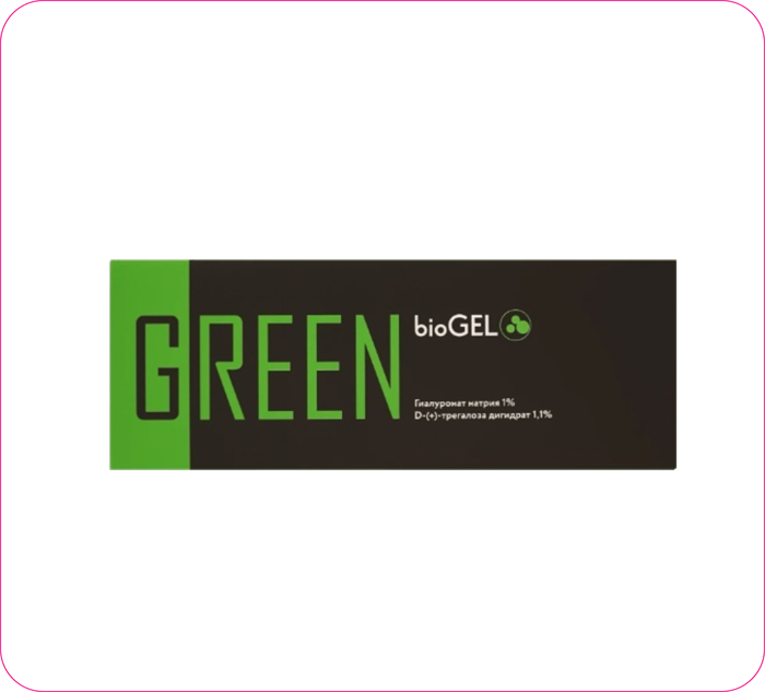 Био Гель Грин (BioGel GREEN) 2,2ml РУ шприц 12599