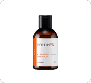 Фоллимед шампунь очищающий с пробиотиками (Cleansing shampoo with probiotics) 50 мл 488220907312