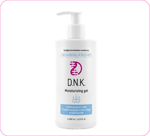 ДНК Увлажняющий с алое вера и бамбуком аппаратный гель 400 мл 988425842642