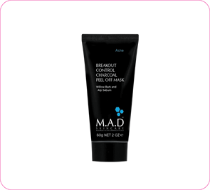 Breakout Control Charcoal Black Peel Off Mask 877391957782